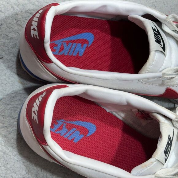 Nike Classic Cortez Shoes Women 9 White Forrest Gump Long Distance Running Train - Picture 12 of 16